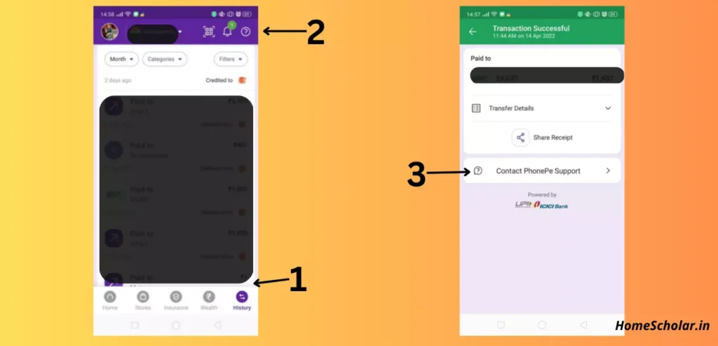 Transaction History How to Delete Transaction History in PhonePe in Hindi